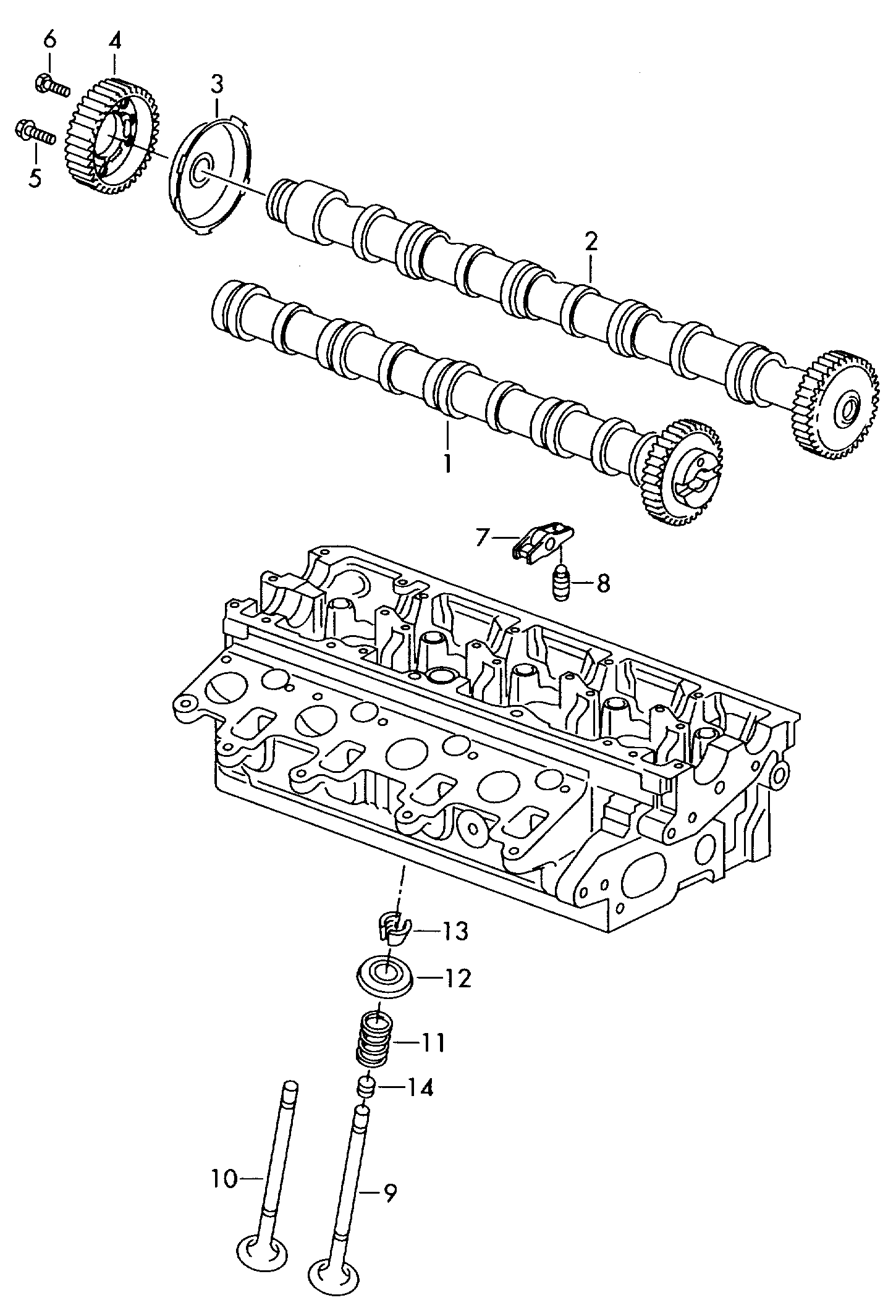 Skoda N 911 854 01 - Vattenpump + kuggremssats xdelar.se