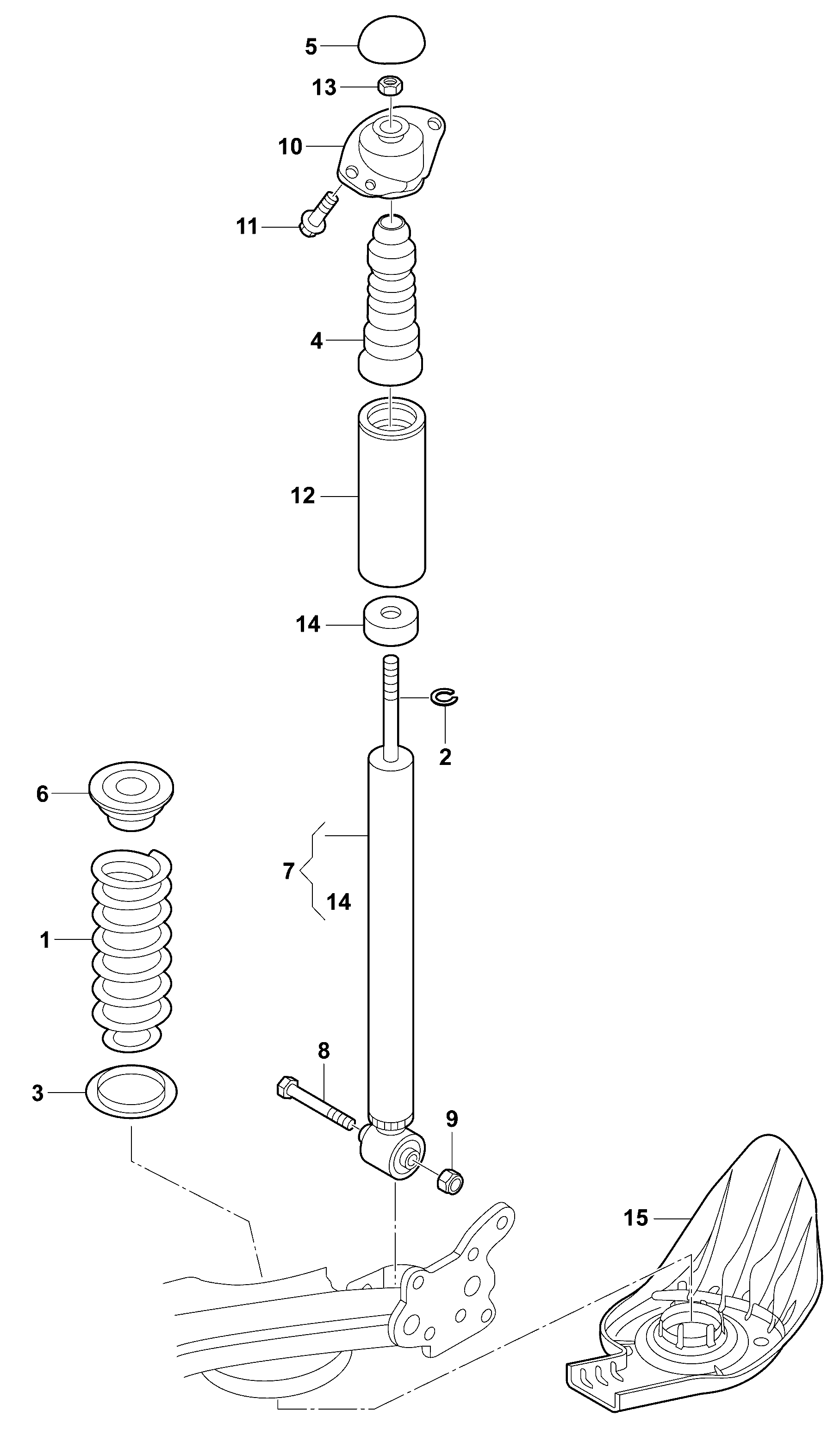 VAG N  10295101 - Reparationssats, hjulupphängning xdelar.se