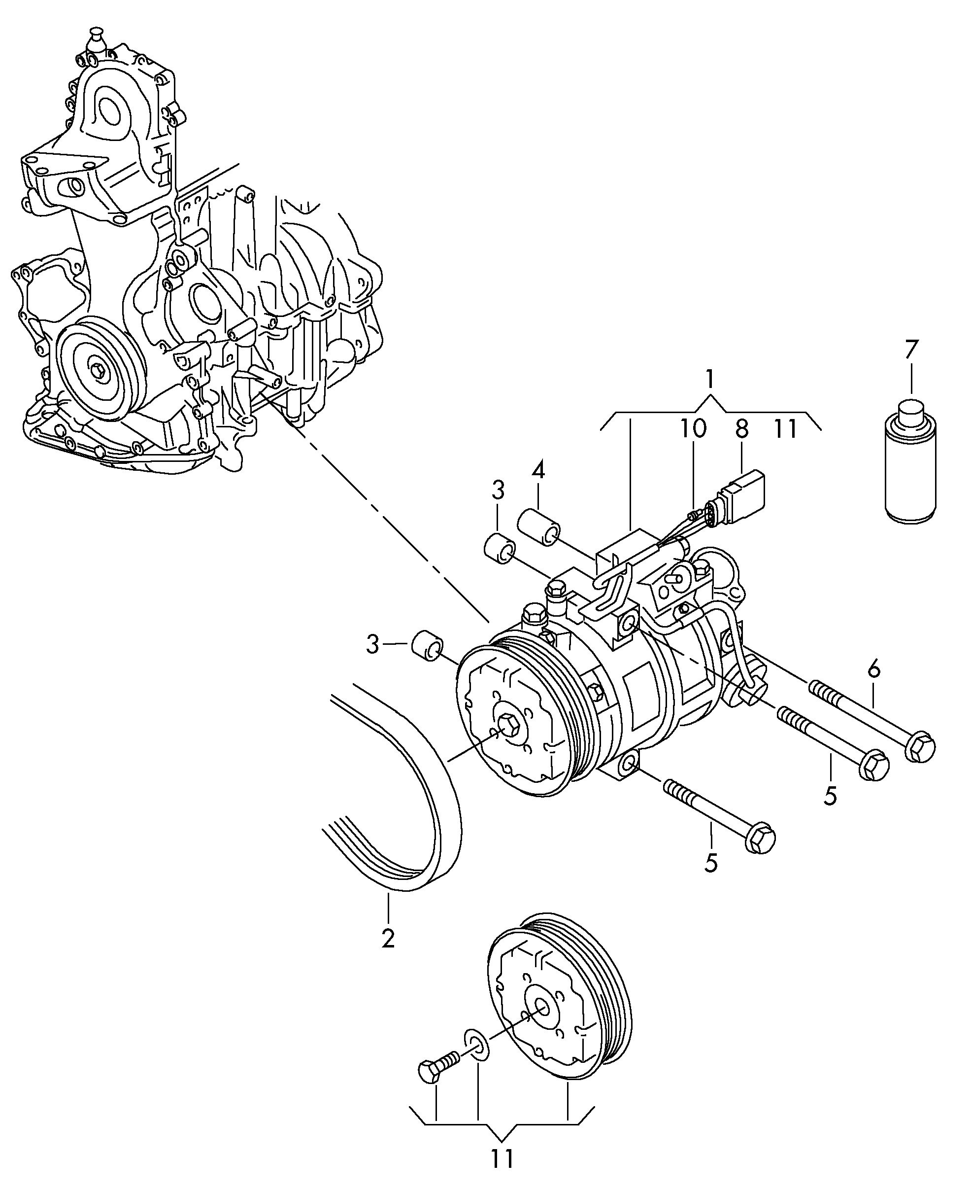 AUDI 6Q0 820 808 G - Kompressor, klimatanläggning xdelar.se