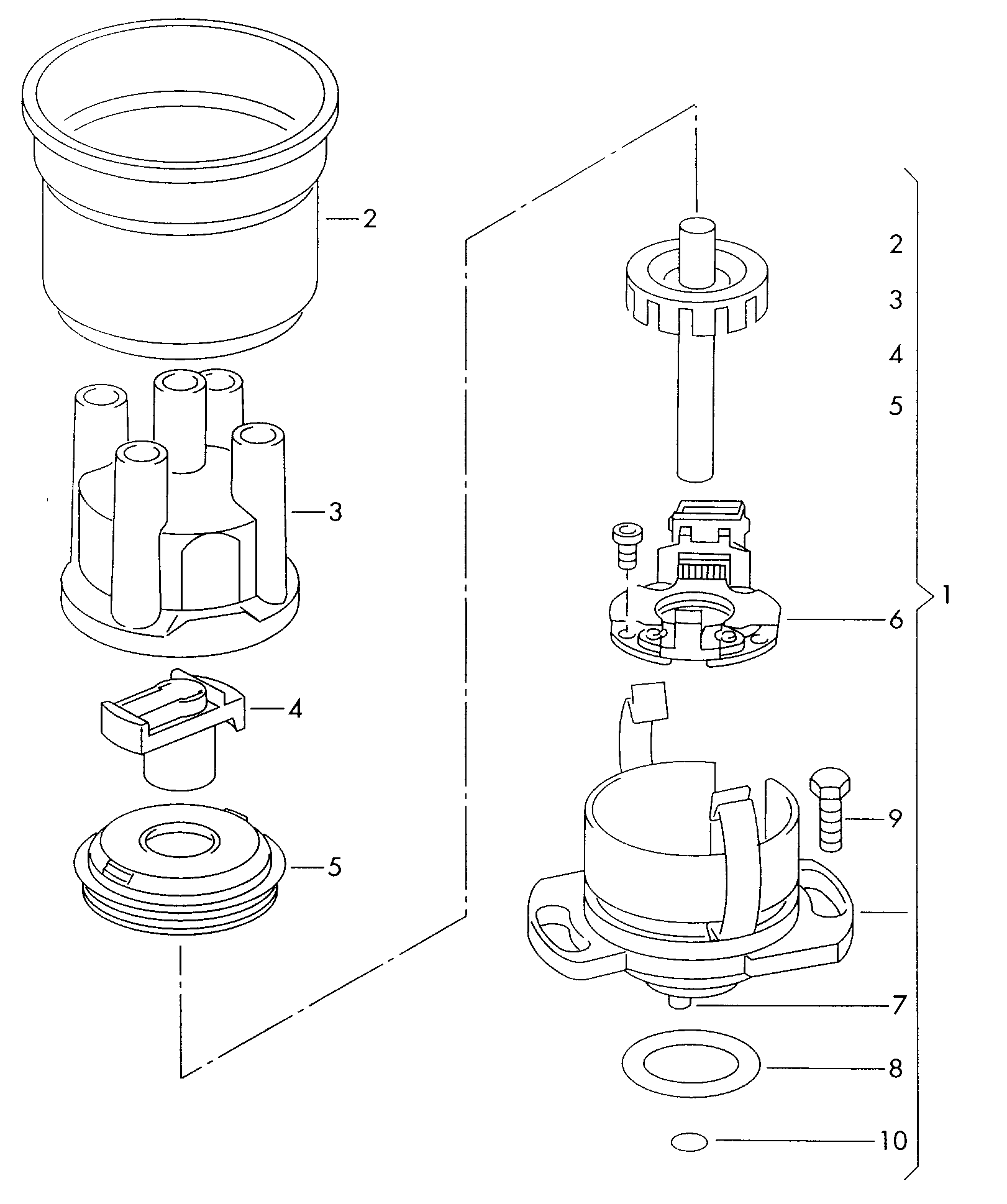 VW 030 905 241 A - Generatorregulator xdelar.se