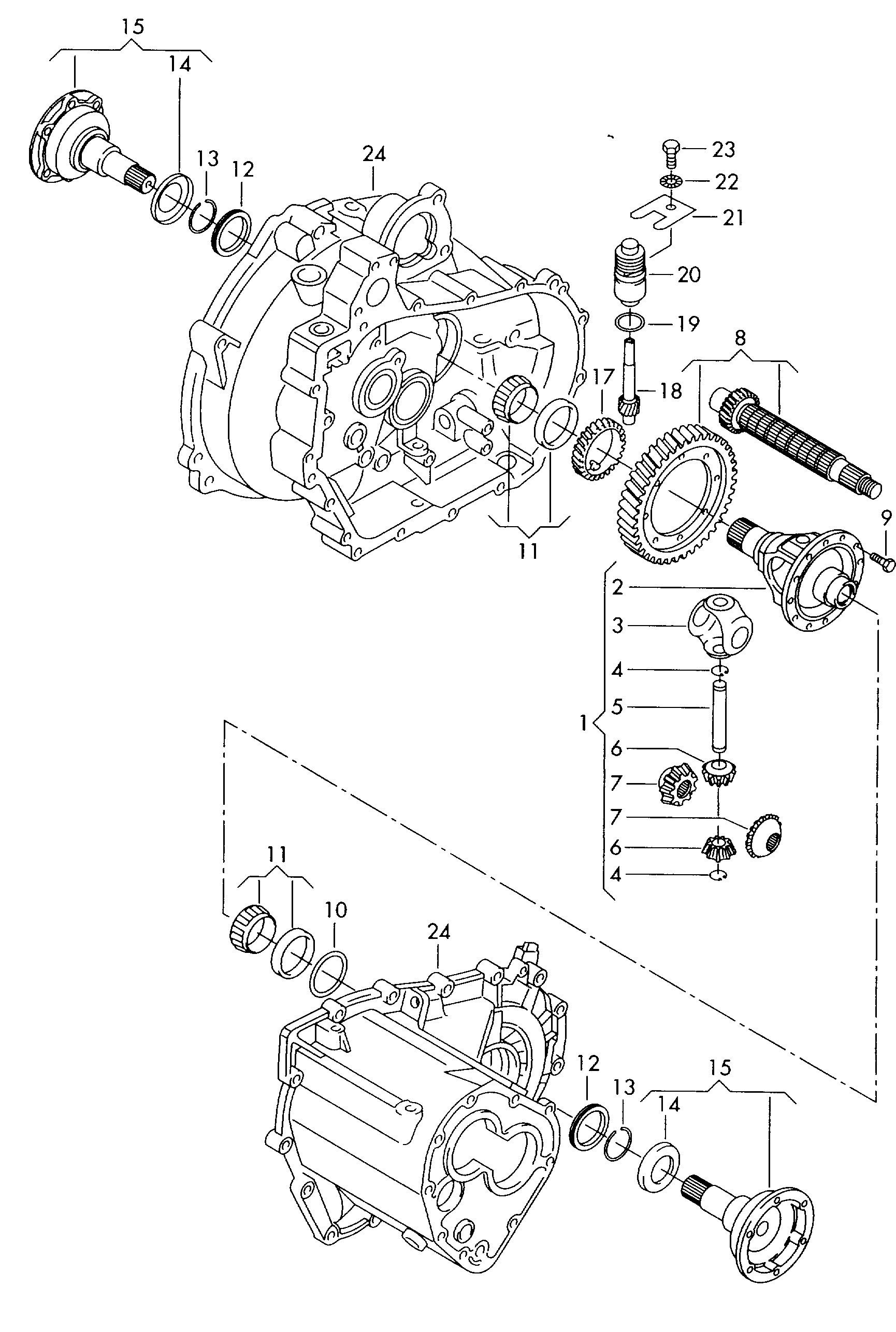 VAG N  90809101 - Tätning, vakuumanslutningsrör BKV xdelar.se