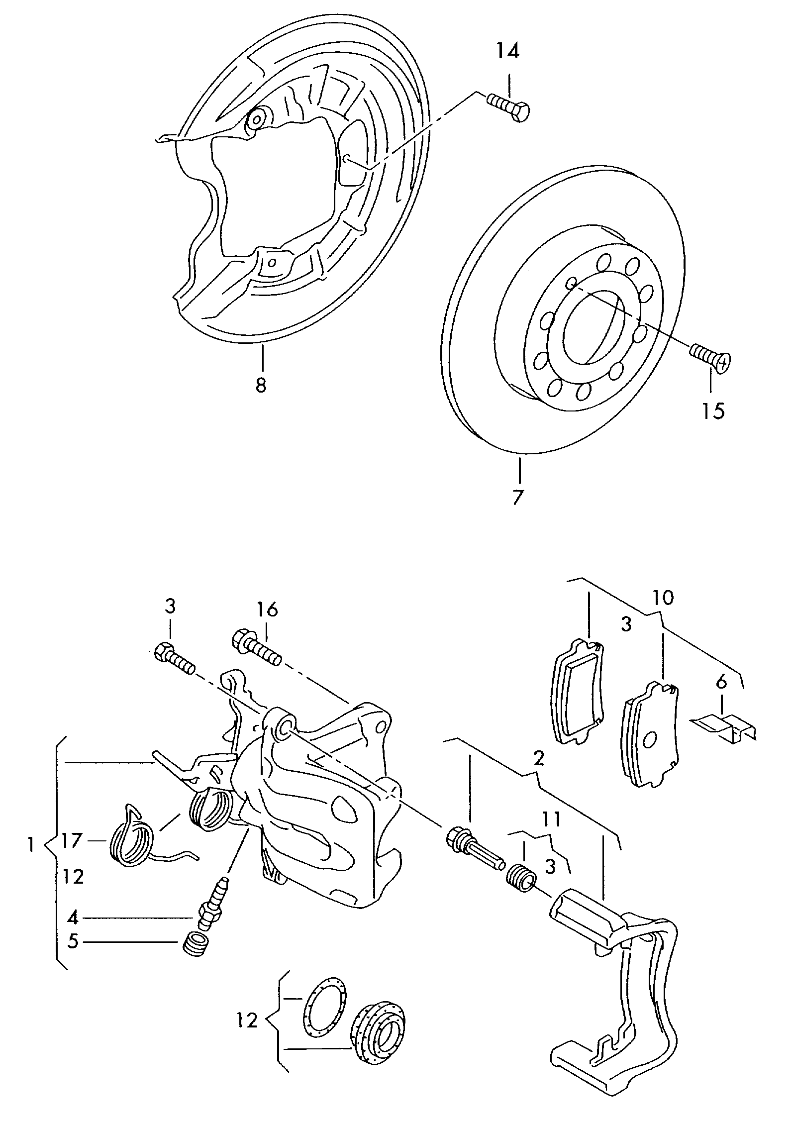 VAG 1Z0 615 423 - Bromsok xdelar.se