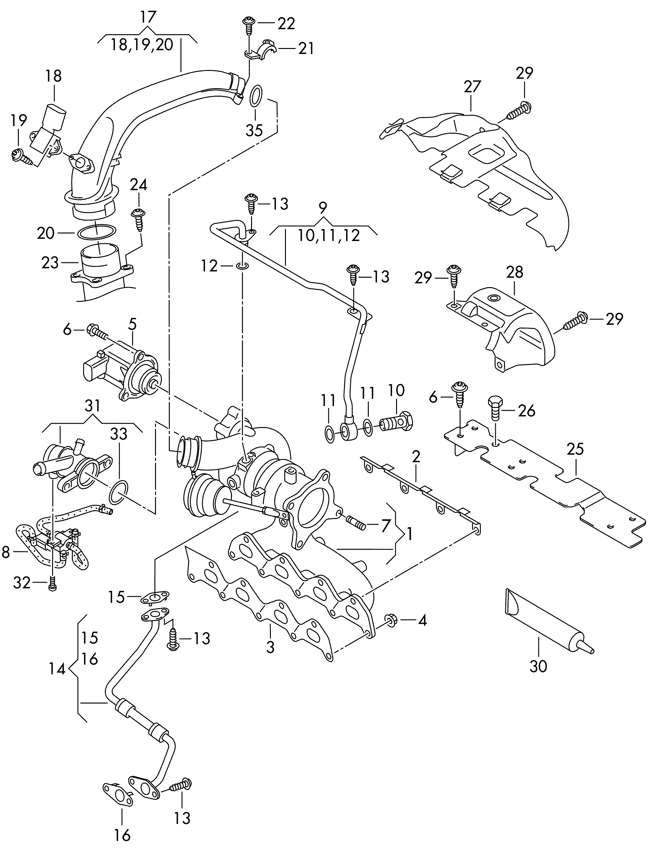 VAG WHT003366A - Tätningsring, oljeavtappningsskruv xdelar.se