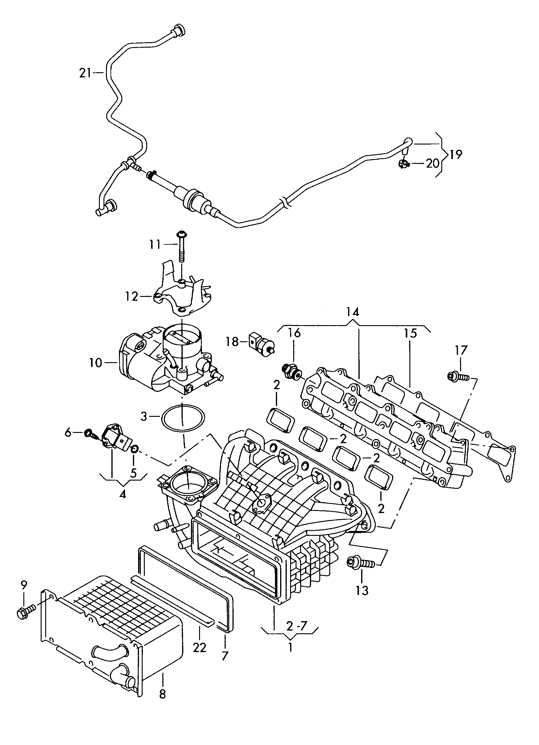 Seat 03F145749C - Laddluftkylare xdelar.se