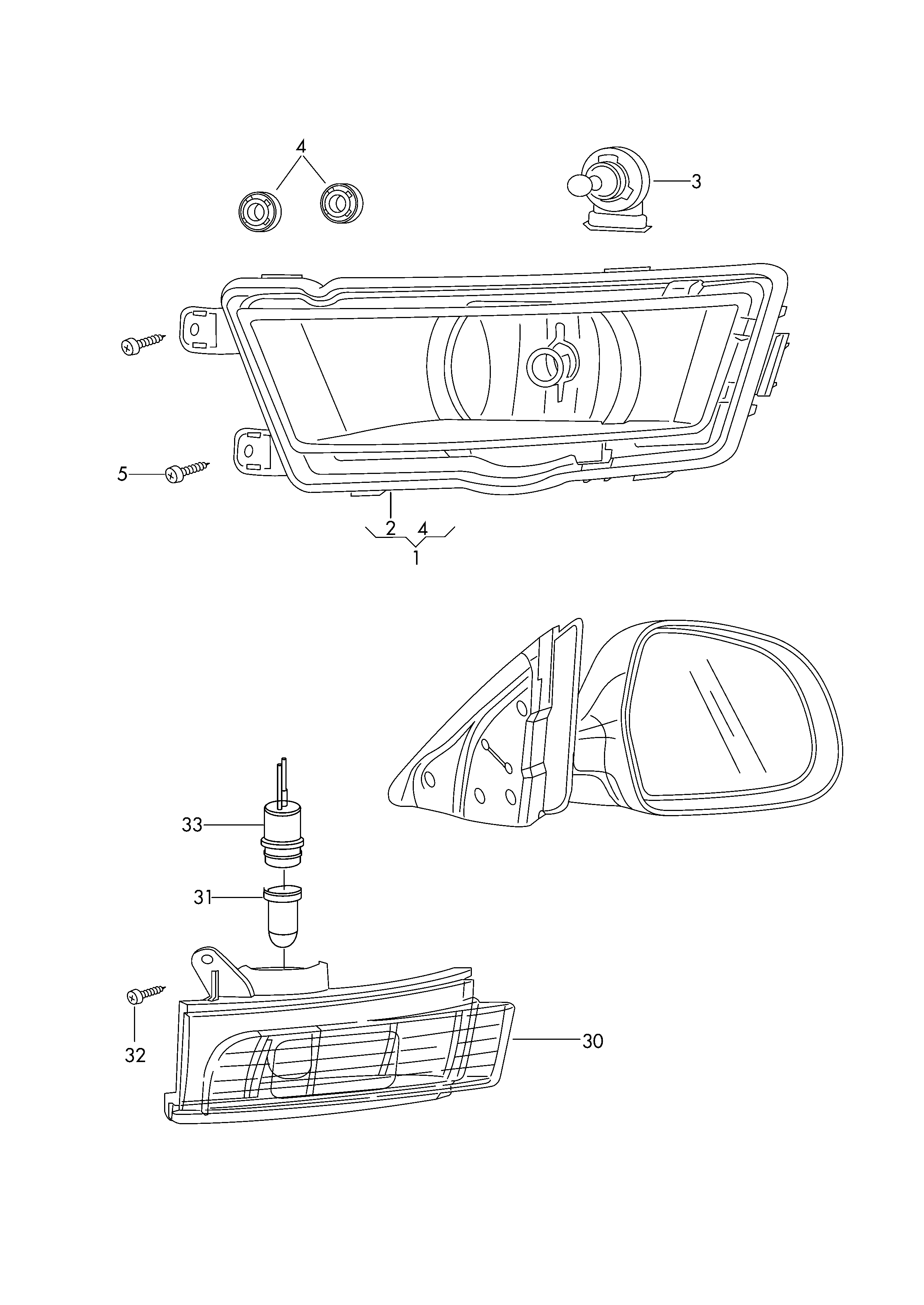 VAG 161949111 - Blinker xdelar.se