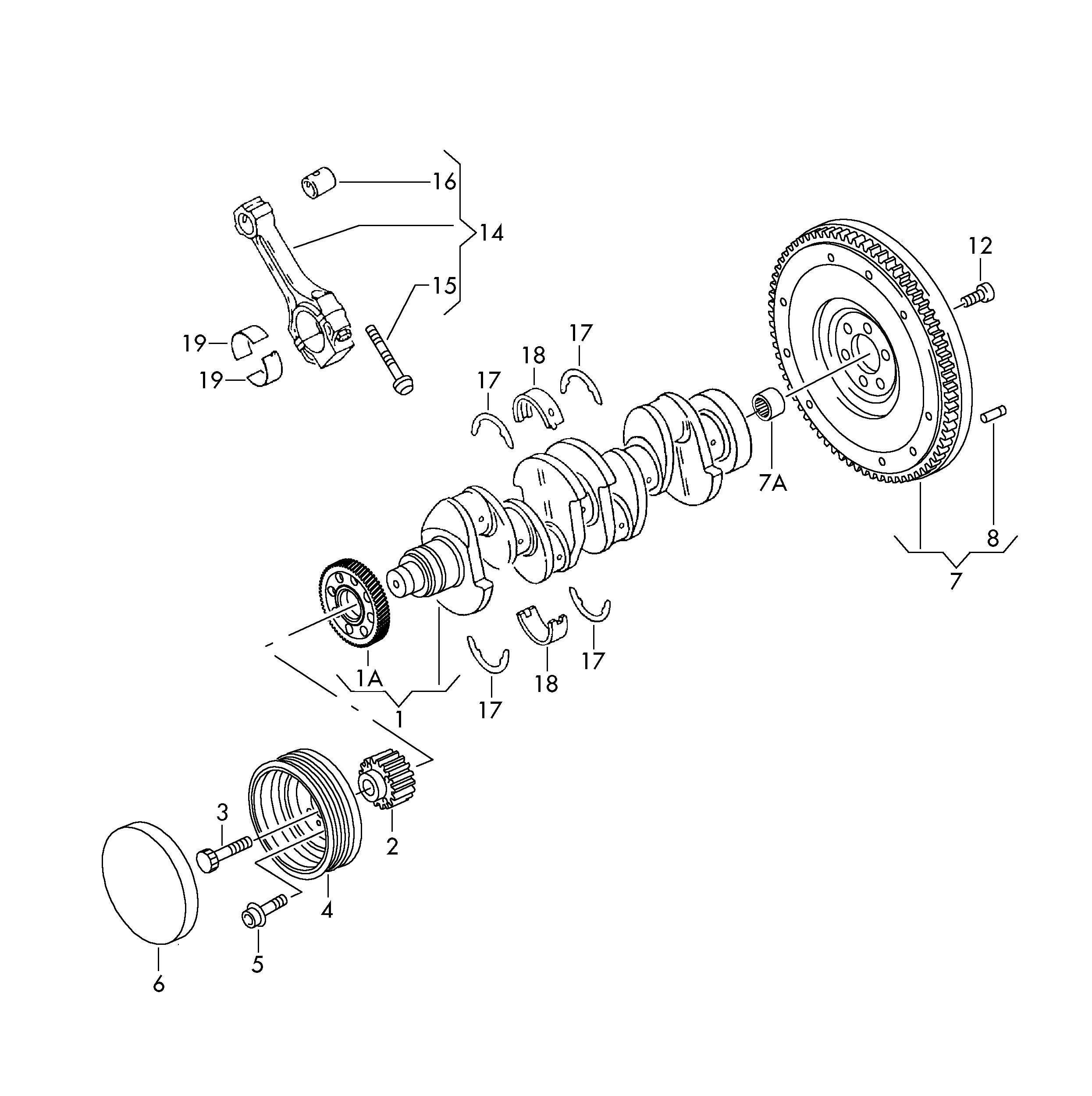 Seat 03L 105 266 DM - Svänghjul xdelar.se