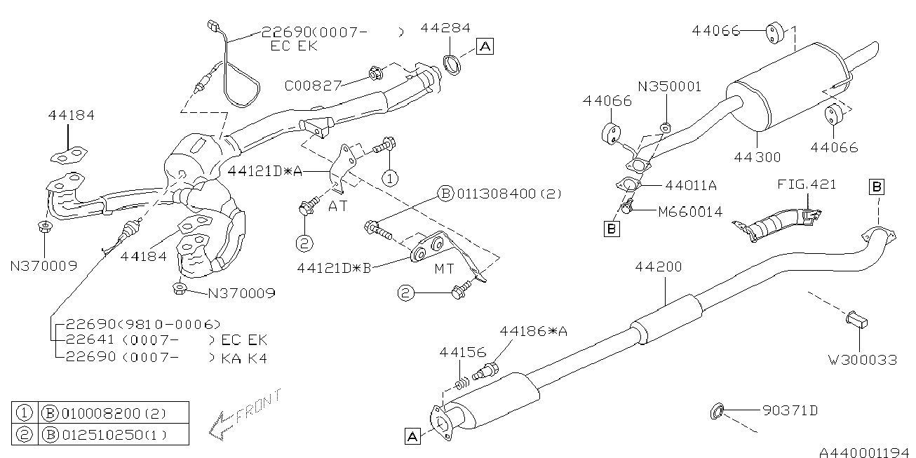 Subaru 22690-AA310 - Lambdasond xdelar.se