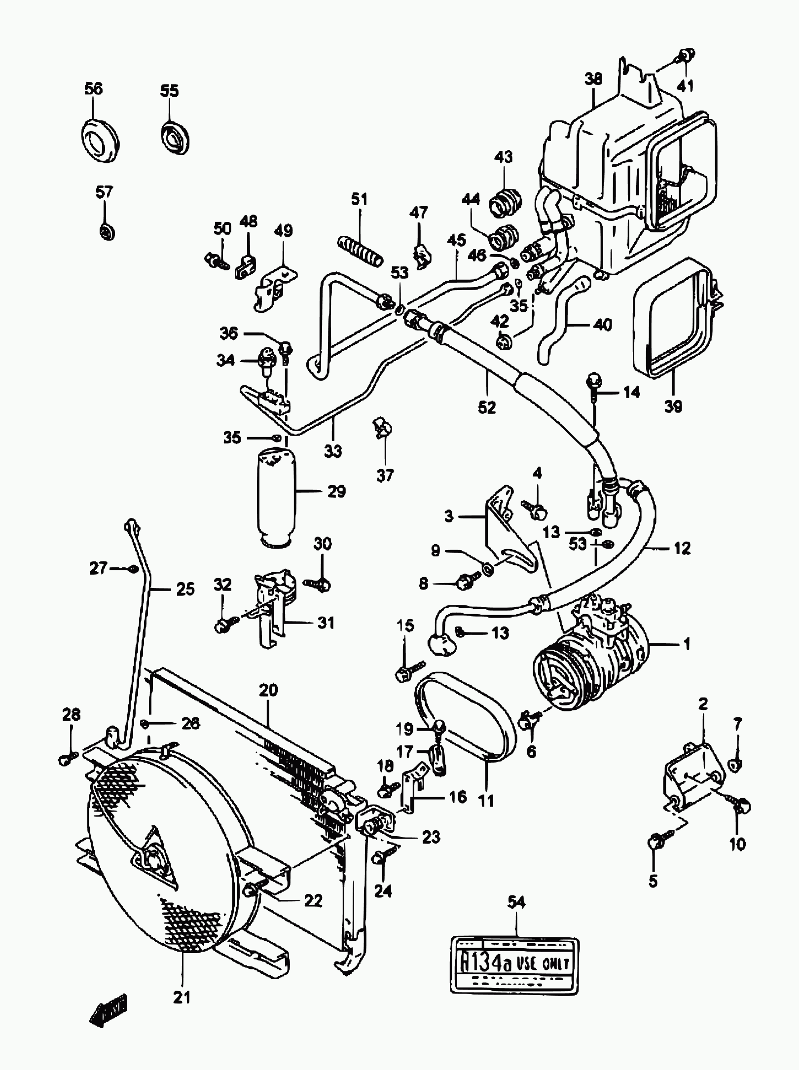 Suzuki 95330-71B20 - Torkare,m klimatanläggning xdelar.se