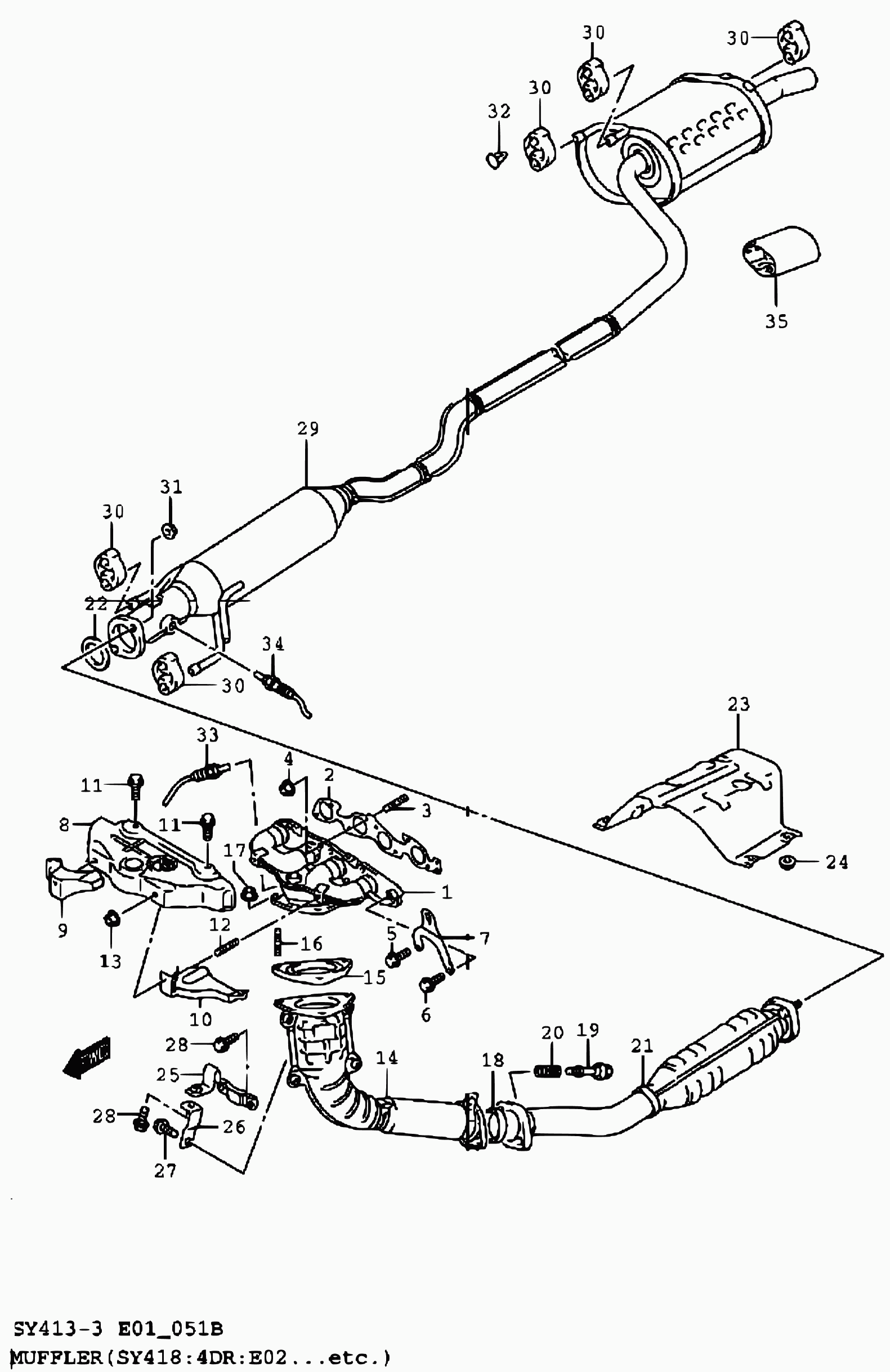 Suzuki 18213-65G00 - Lambdasond xdelar.se