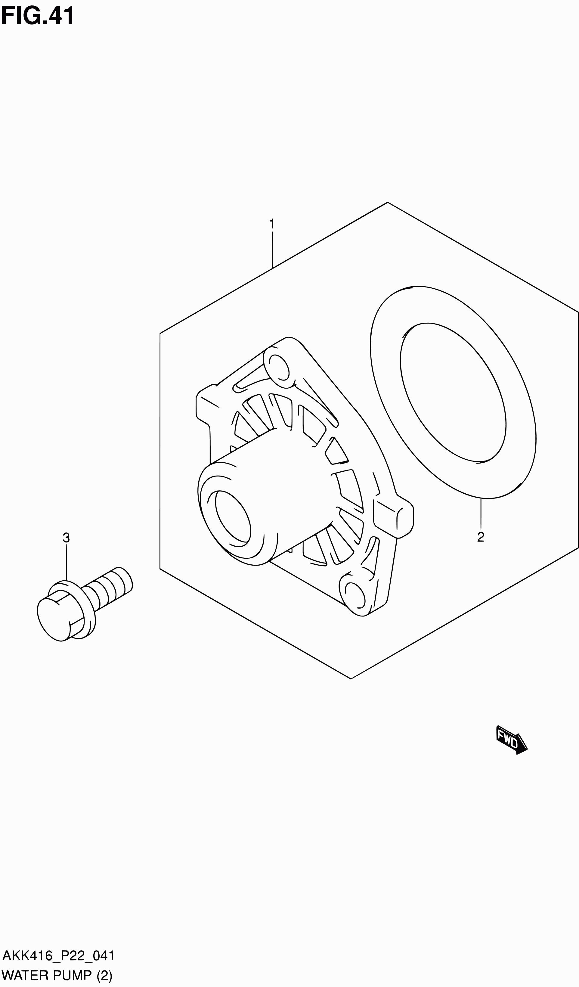 Suzuki 17400-79J81 - Vattenpump + kuggremssats xdelar.se