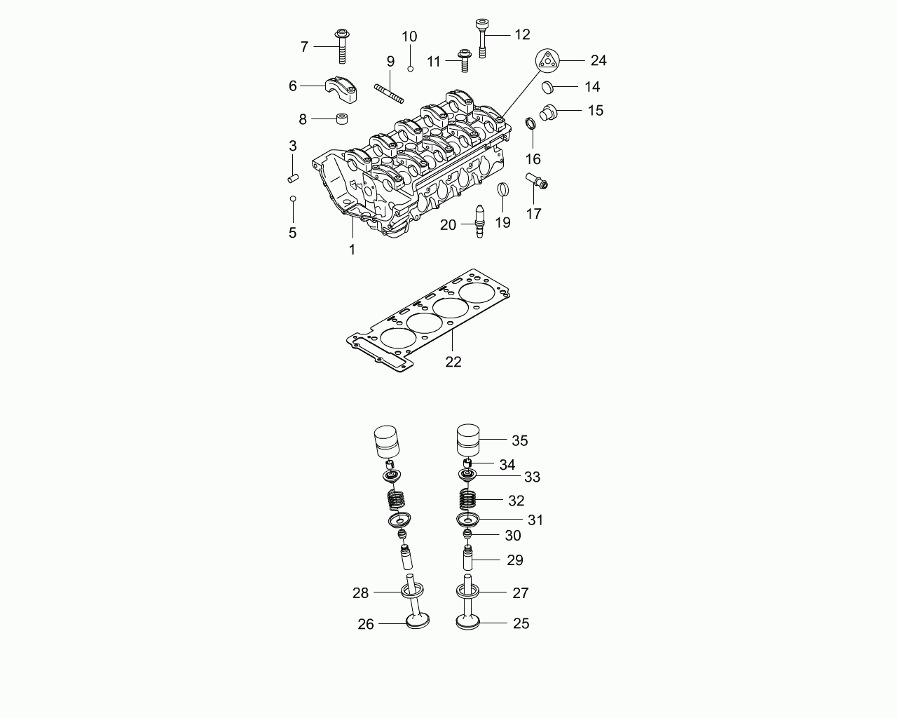 DAEWOO 1610533158 - Ventiltätning xdelar.se