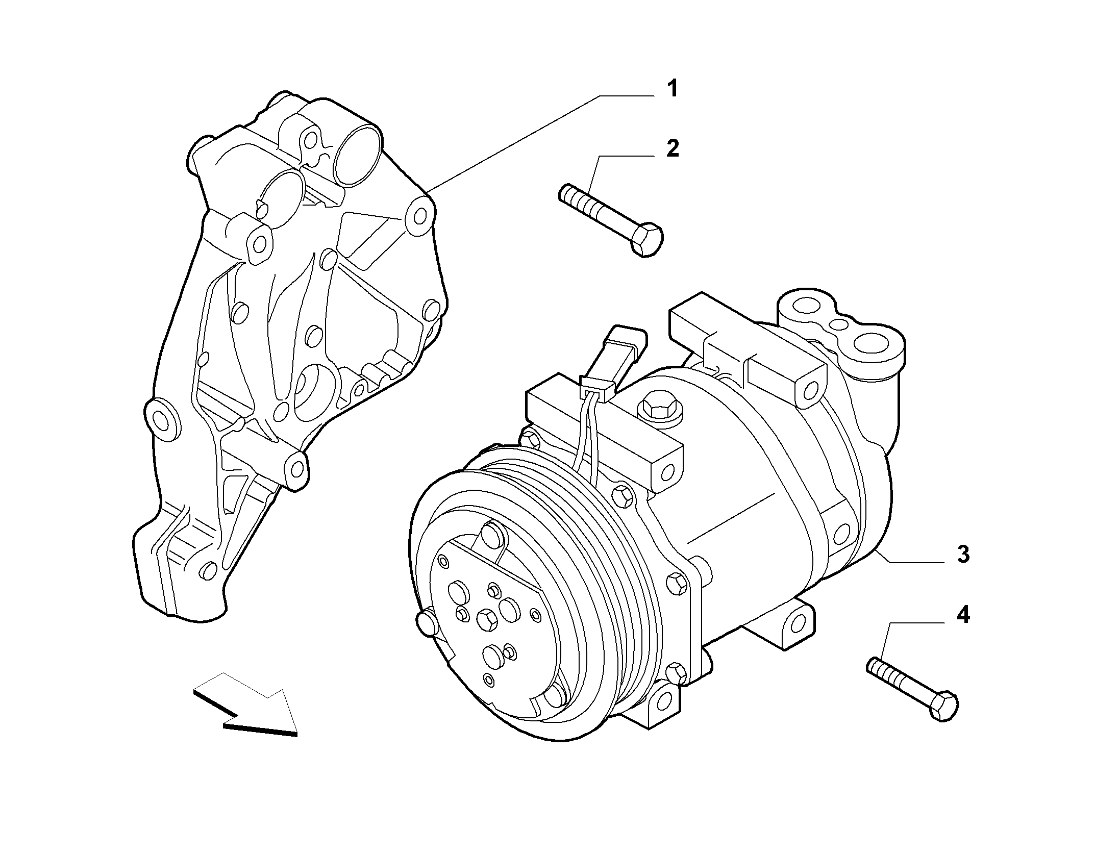 FIAT 51868880 - Kompressor, klimatanläggning xdelar.se