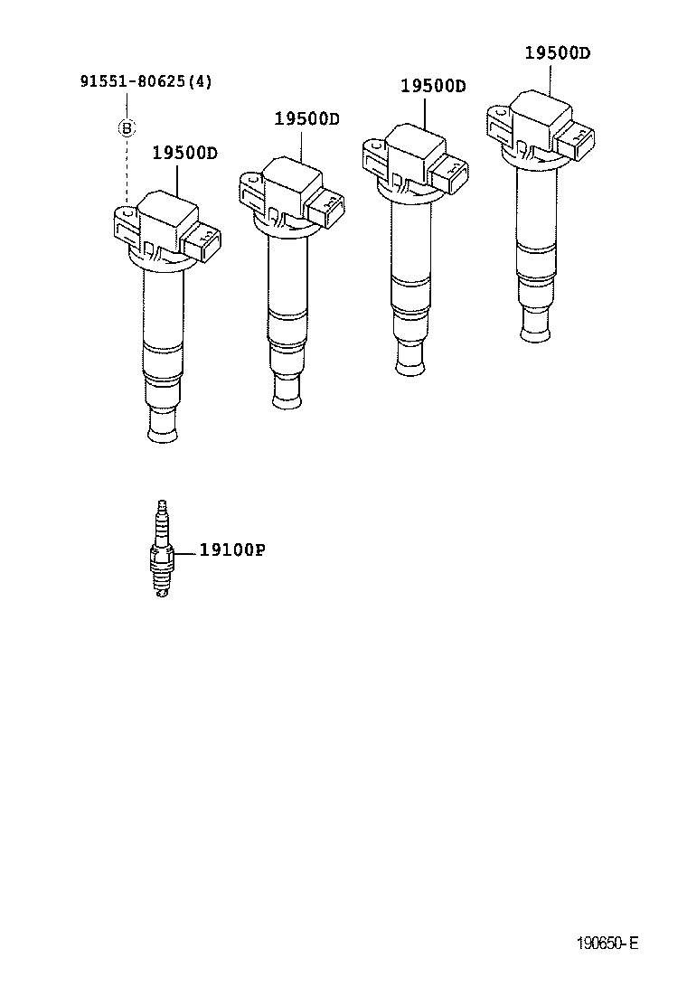 TOYOTA 90919-01164 - Tändstift xdelar.se