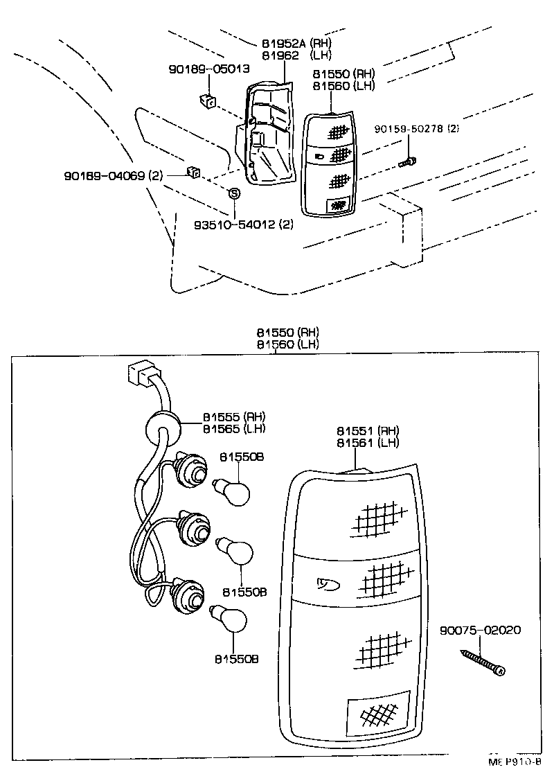 TOYOTA 9913211270 - Glödlampa, dim / bakljus xdelar.se