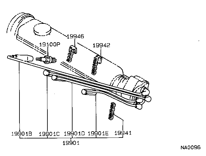 TOYOTA 90919-01064 - Tändstift xdelar.se