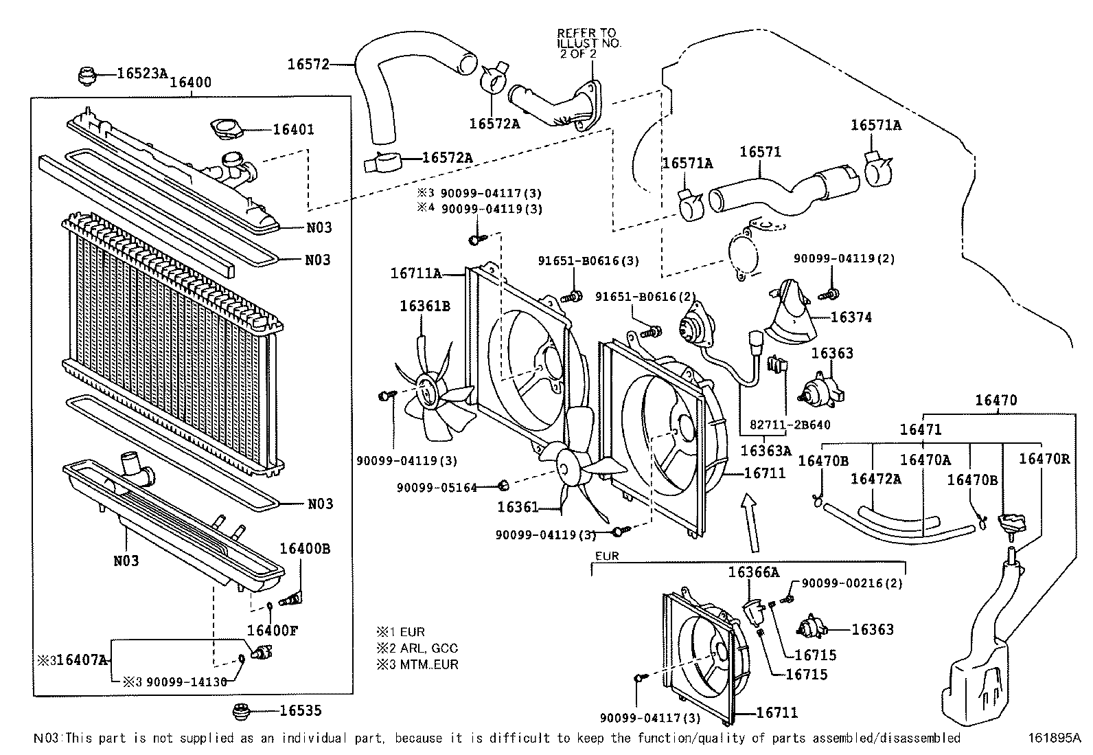 TOYOTA 164017A470 - Lås, oljepåfyllningsrör xdelar.se