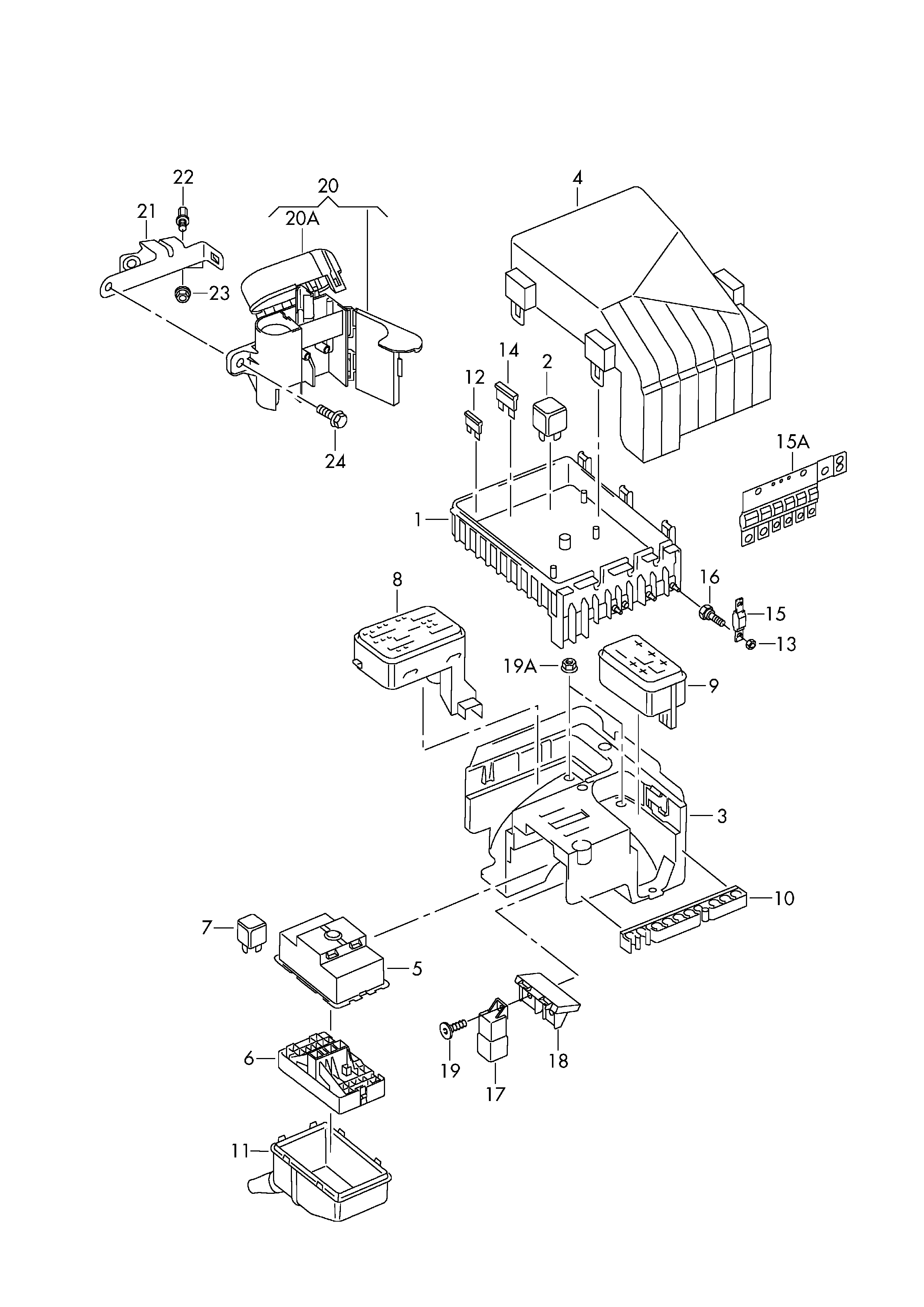 VAG 3D0 951 253 A - Multifunktionsrelä xdelar.se