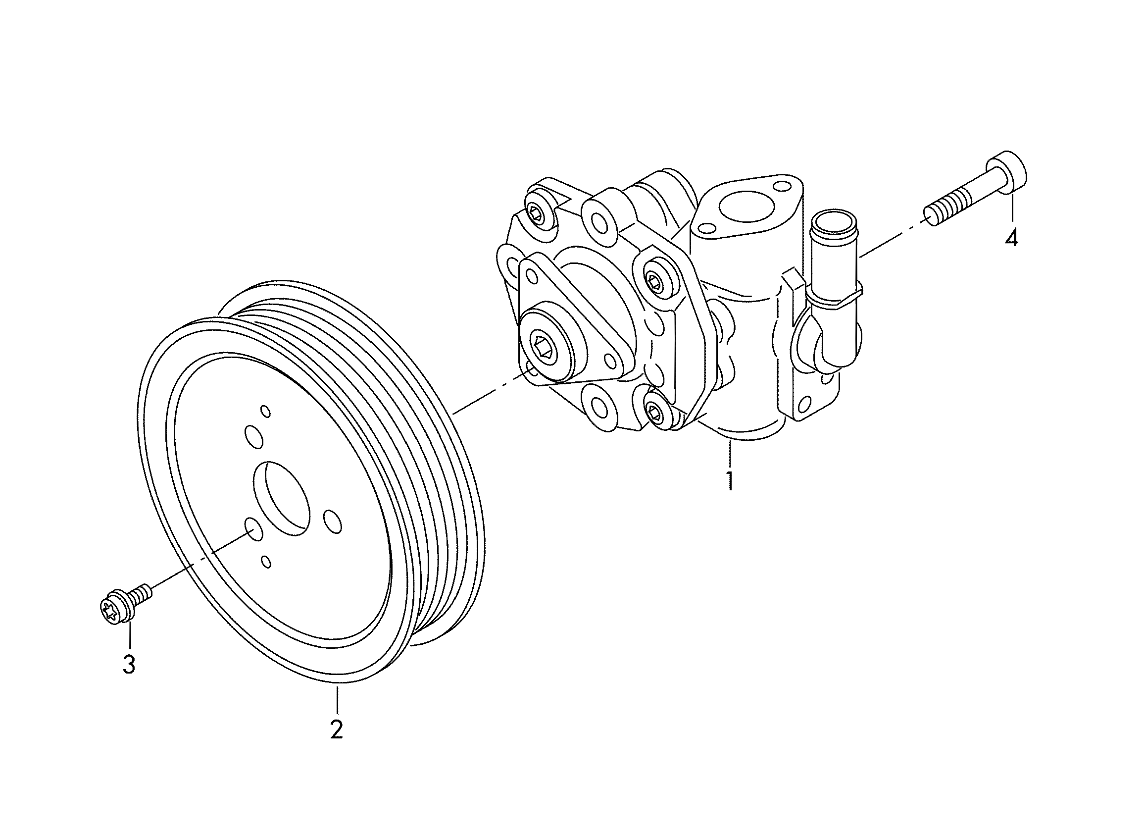 VAG 7P6422154A - Hydraulikslang, stysrsystem xdelar.se