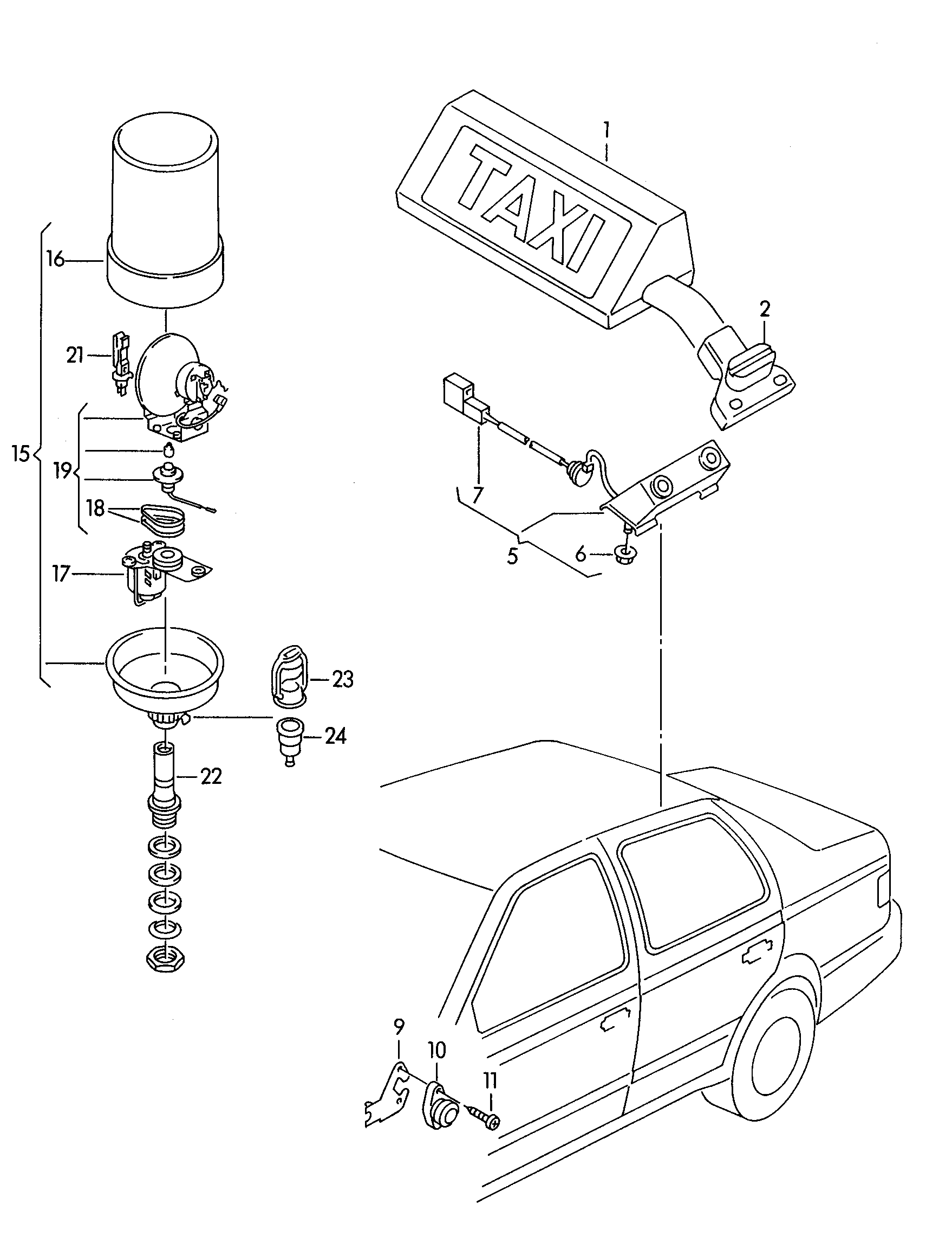 VAG N  0177612 - Glödlampa kurvljus xdelar.se