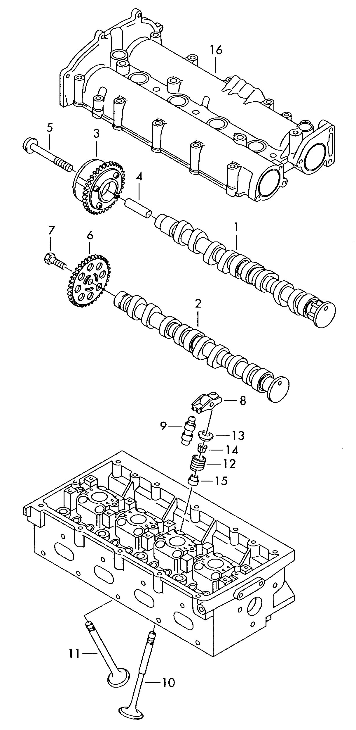 VW 03C 109 088 F - Kamaxellägesställare xdelar.se