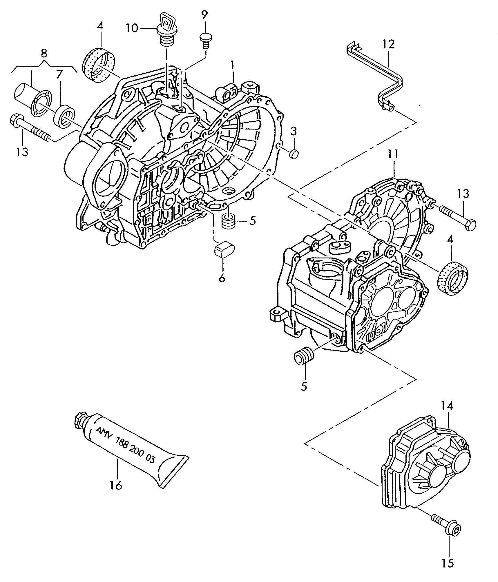 VAG WHT005480 - Hjulnav xdelar.se