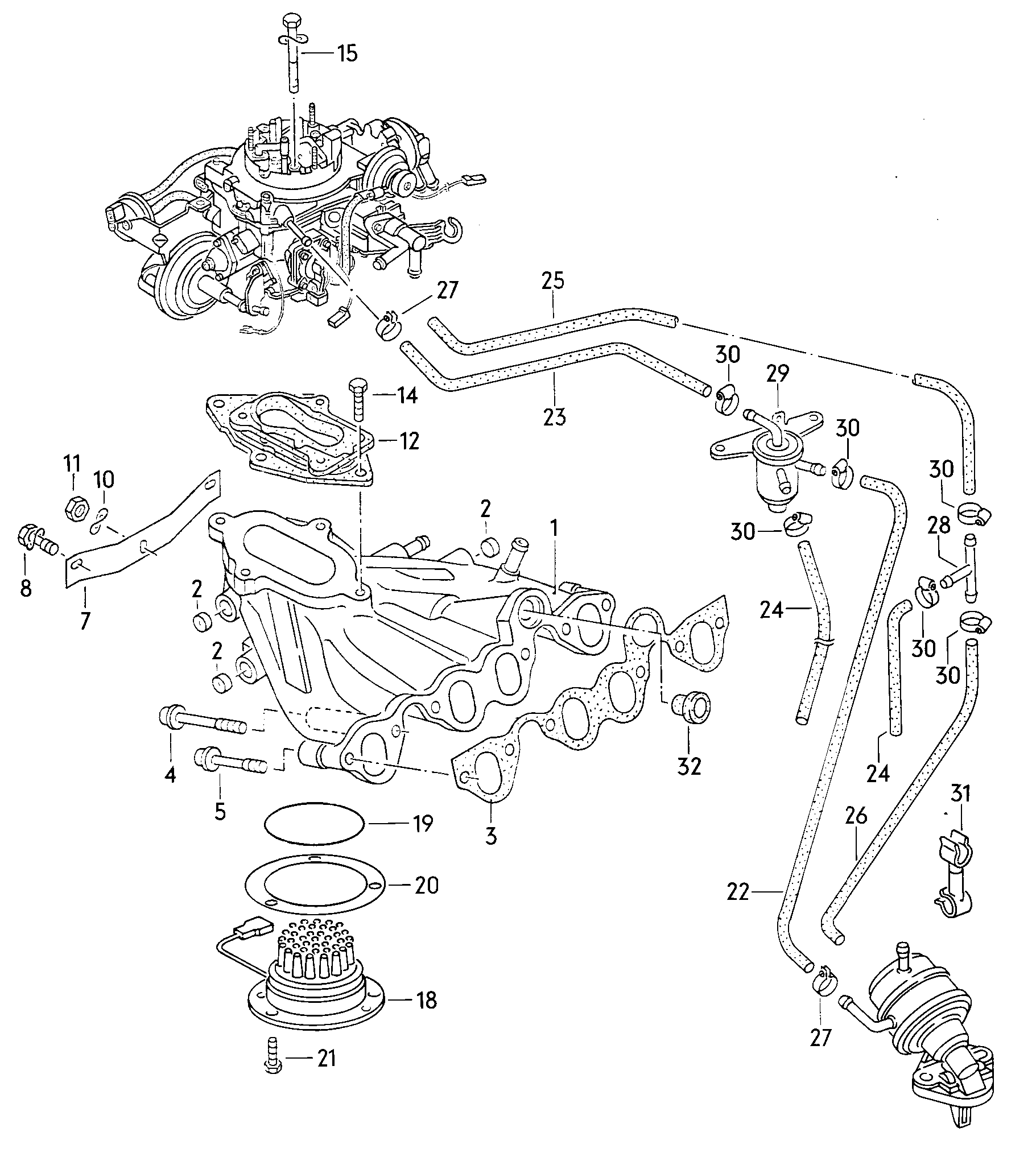 VW N 010 239 29 - Reparationssats, spännarm flerspårsrem xdelar.se