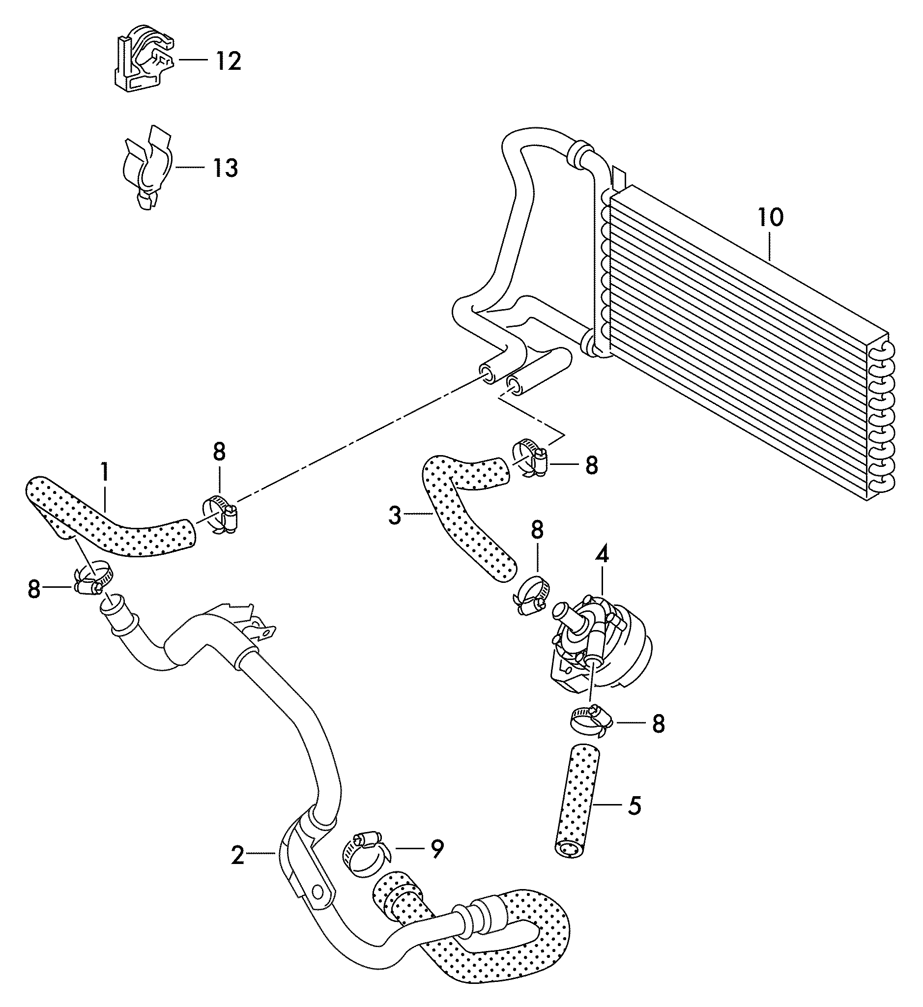 VW 2E0 965 559 - Extra vattenpump xdelar.se