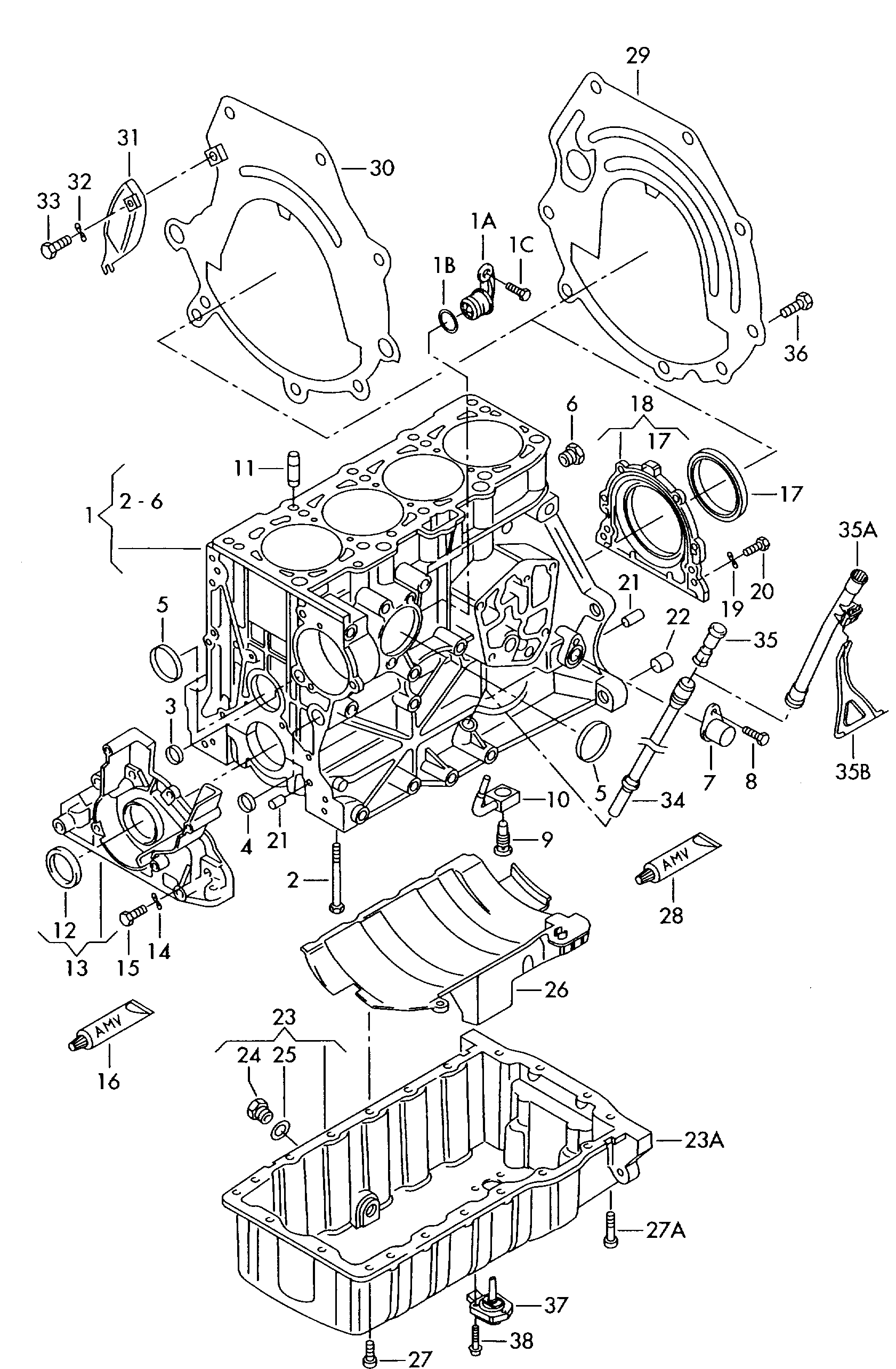 VAG N  10617101 - Packbox, vevaxel xdelar.se