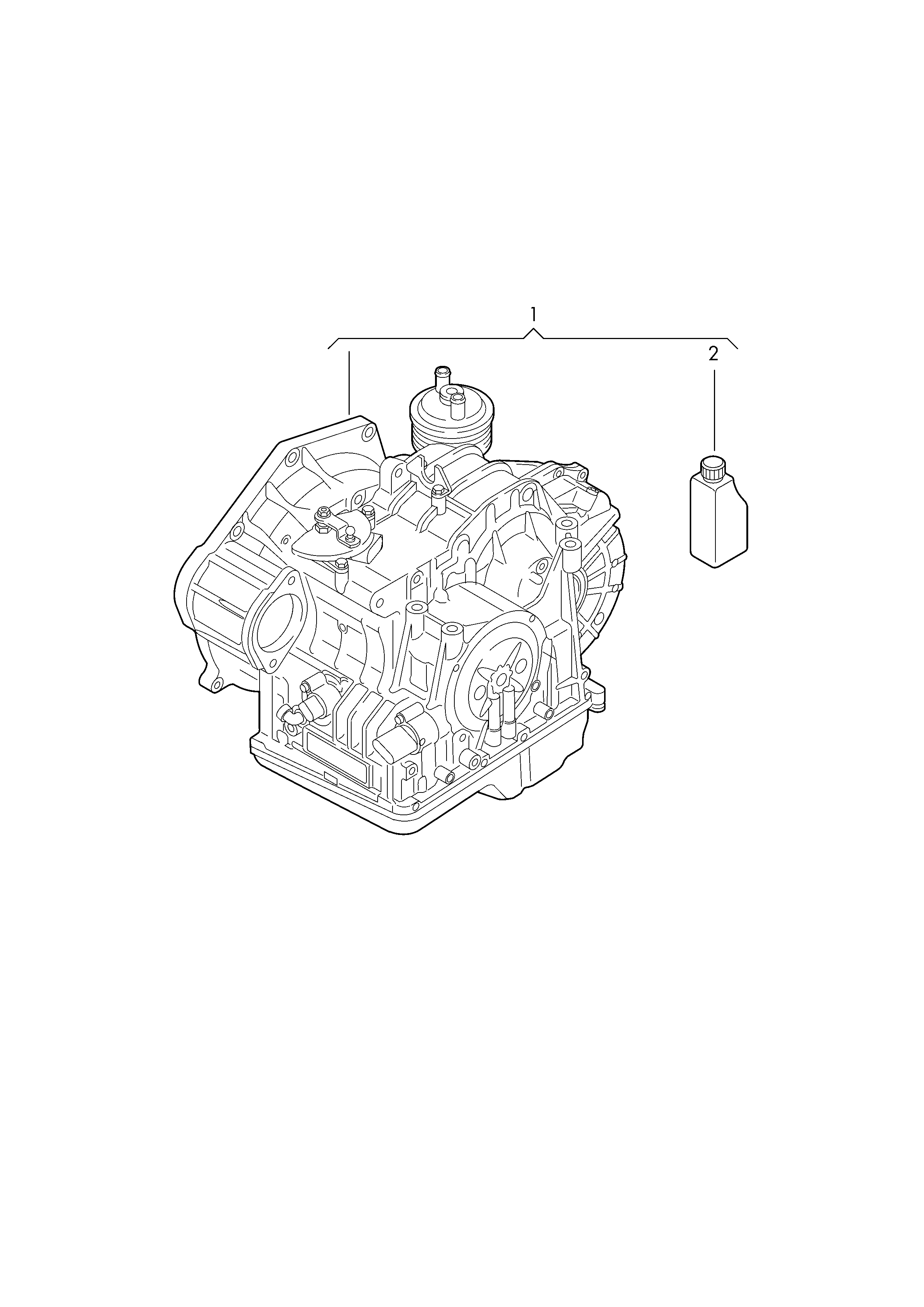 AUDI G 055 025 A2 - Automatväxellådsolja (ATF) xdelar.se