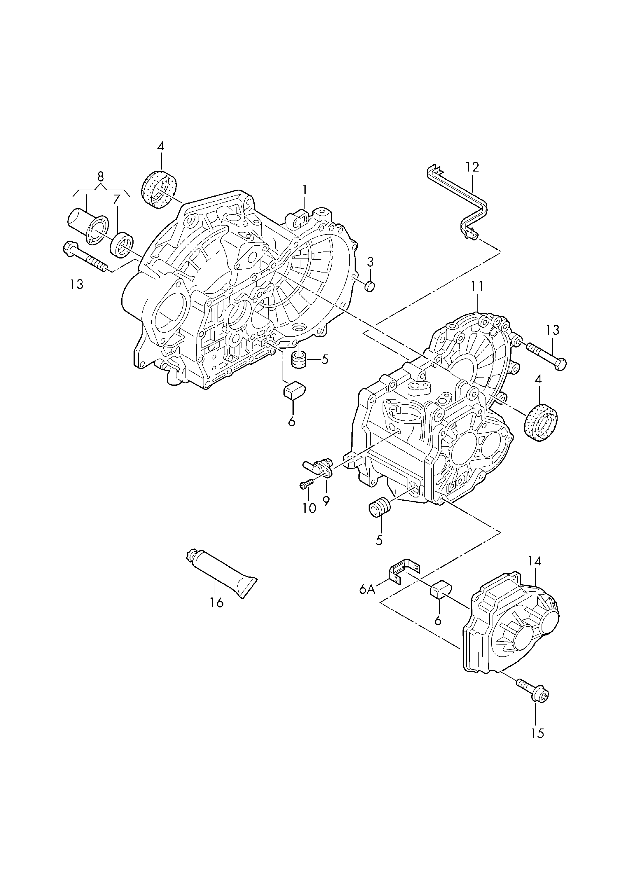 VW 02T 906 207 C - Sensor, växlingsmodul xdelar.se