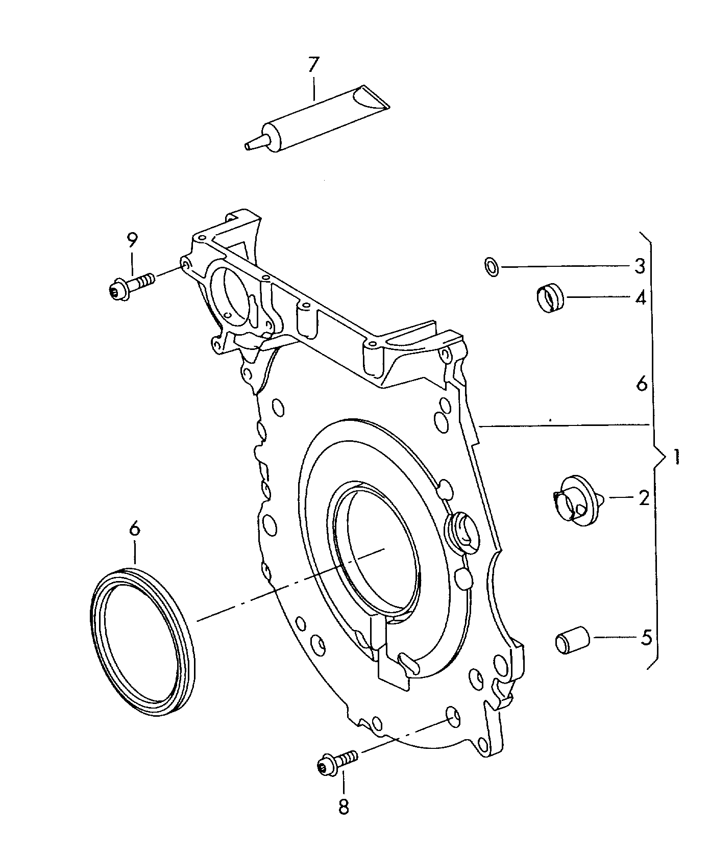 VAG N  90986102 - Oljekylare, motor xdelar.se