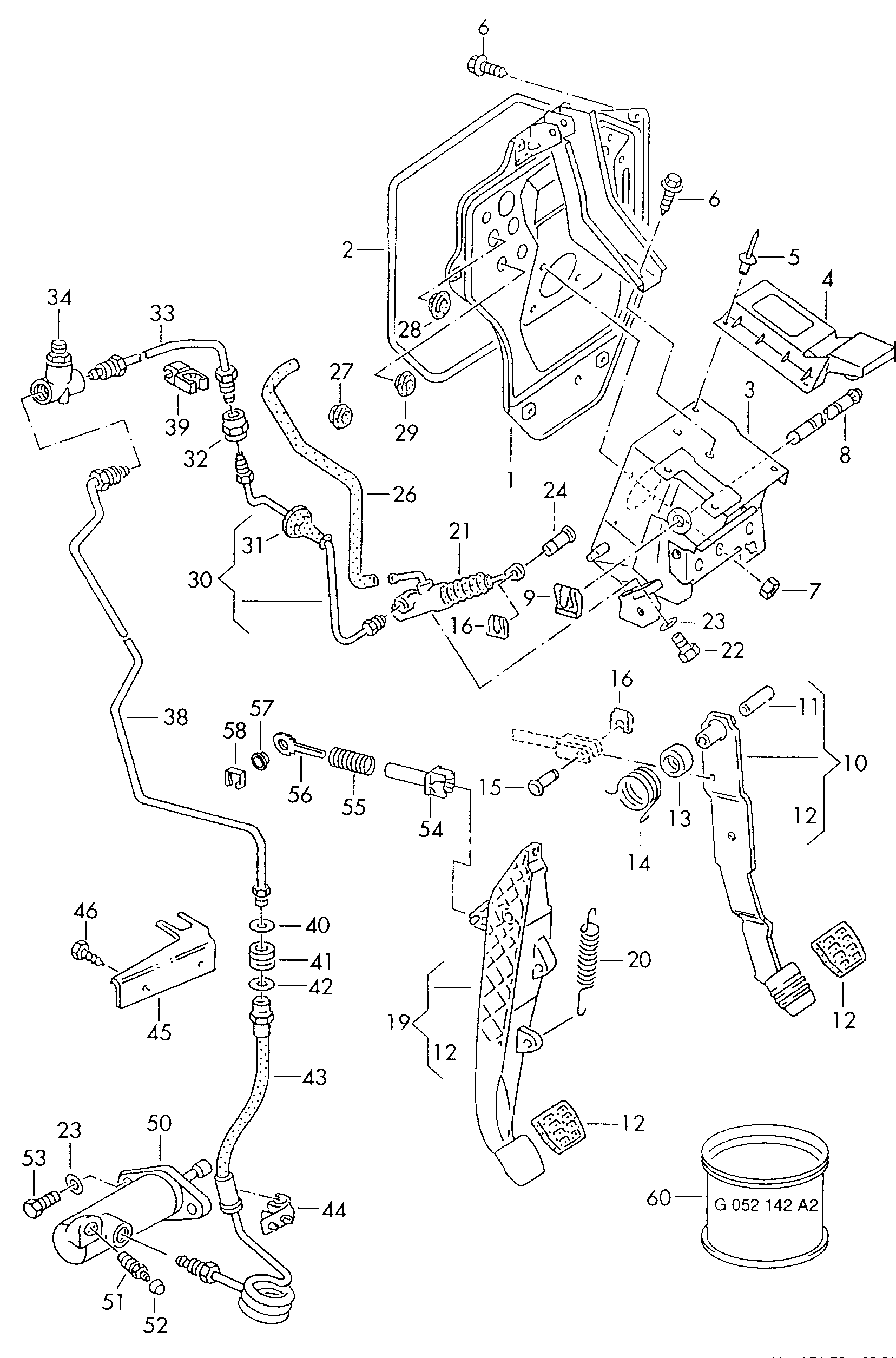 VW N 010 244 16 - Remsträckare, flerspårsrem xdelar.se