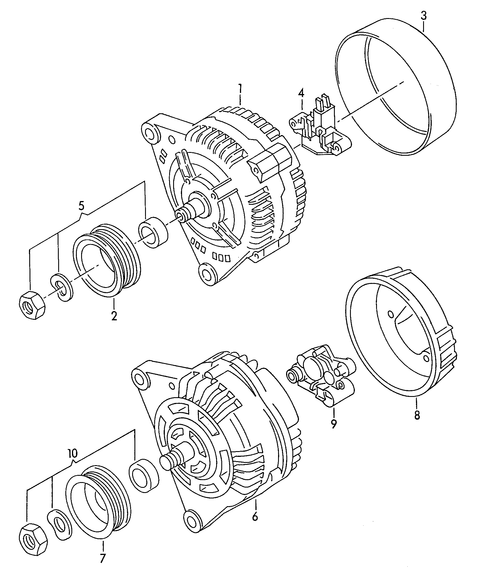 VAG 028903025GX - Generator xdelar.se