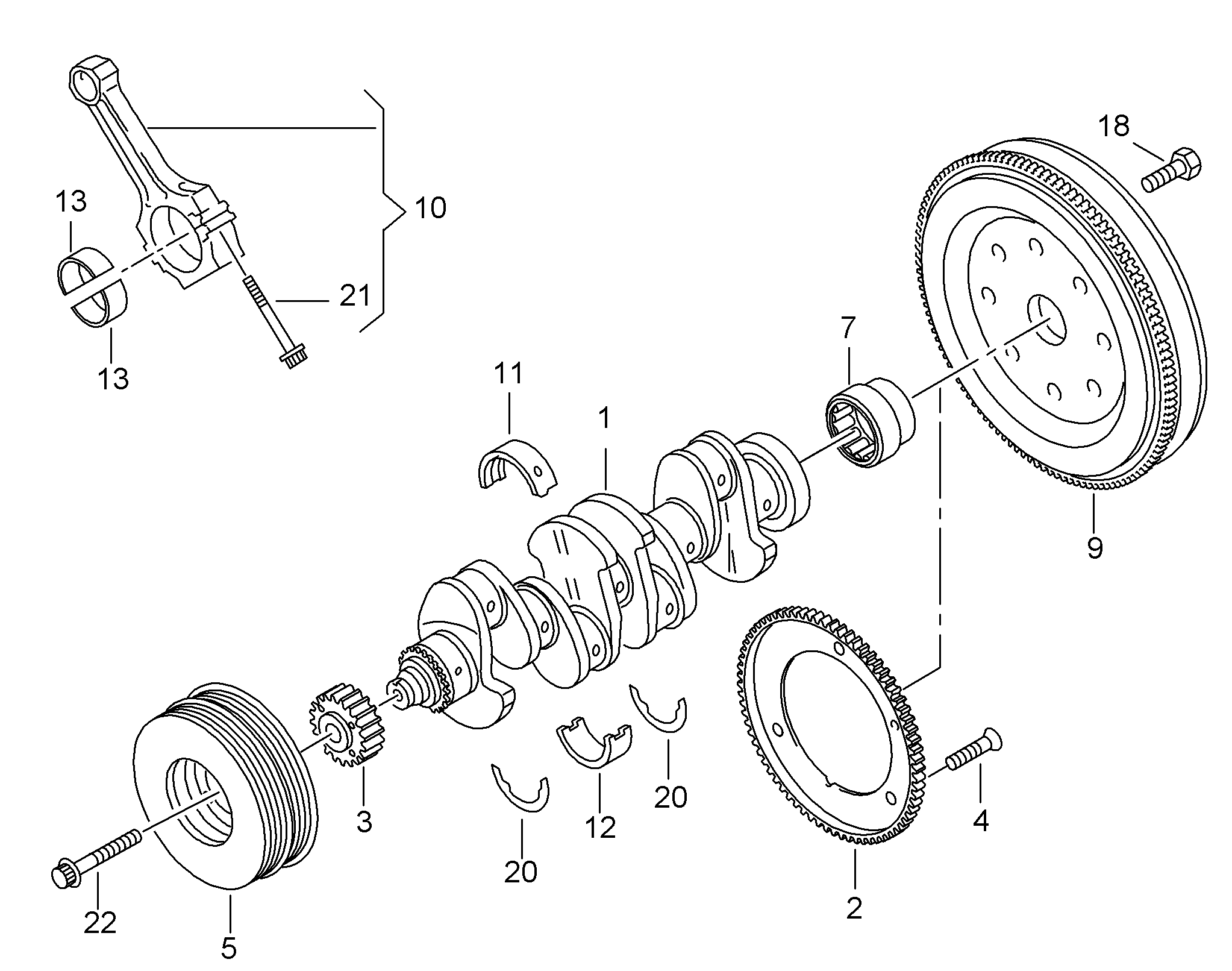 VAG 06K105101A - Komplett motor xdelar.se