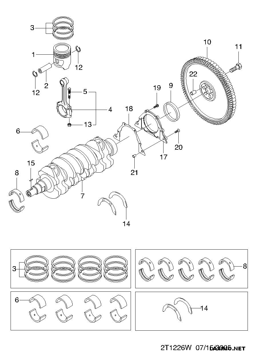 Opel 13105590 - Termostat, kylvätska xdelar.se